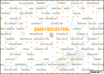 map of Quartier Central