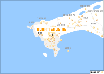 map of Quartier Usine