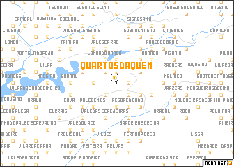 map of Quartos dʼAquém