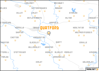 map of Quatford