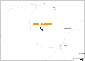 map of Quatiguaba