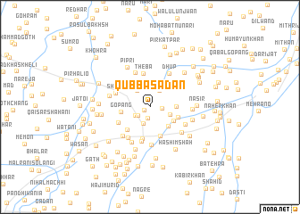map of Qubba Sādan