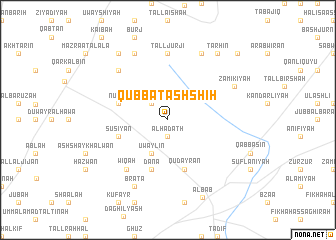 map of Qubbat ash Shīḩ