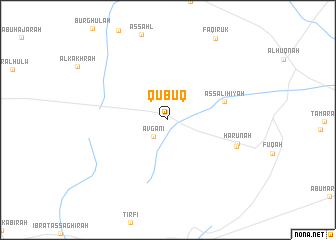 map of Qubuq