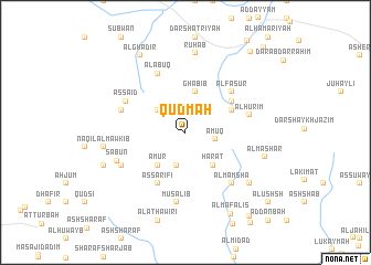 map of Qudmah