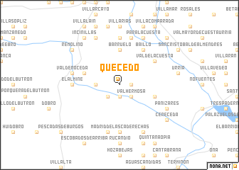 map of Quecedo