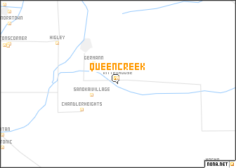 map of Queen Creek