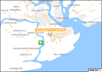 map of Queensborough