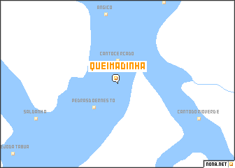 map of Queimadinha