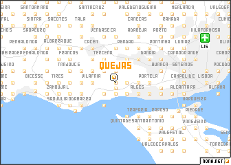 map of Quejas