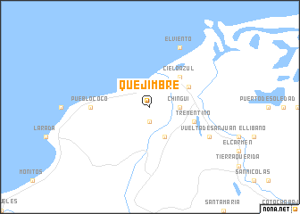 map of Quejimbre