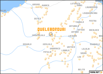 map of Queleborouai