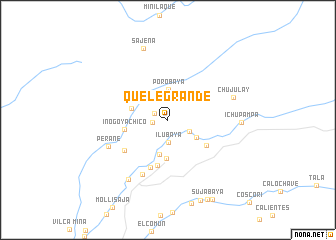 map of Quele Grande