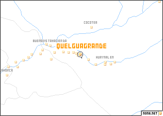 map of Quelgua Grande