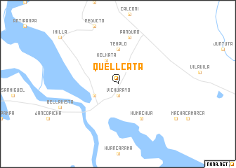 map of Quellcata