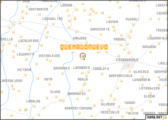 map of Quemado Nuevo