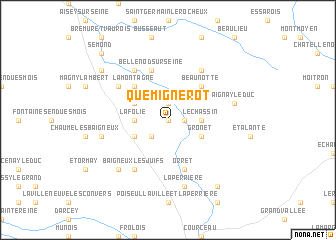 map of Quemignerot