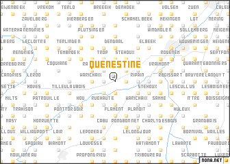 map of Quenestine