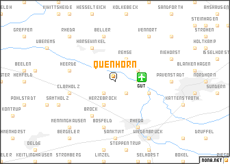 map of Quenhorn