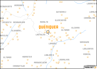 map of Queniquea