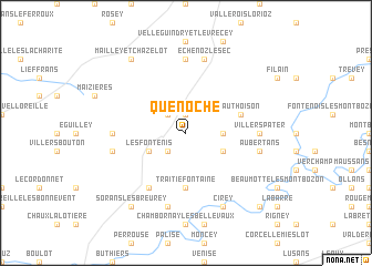 map of Quenoche