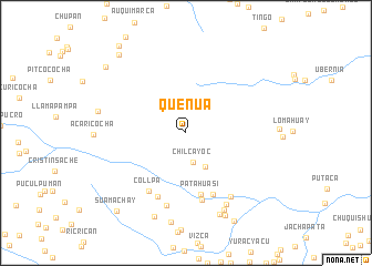 map of Quenua