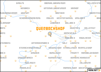 map of Querbachshof