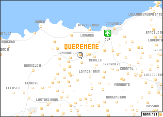 map of Queremene