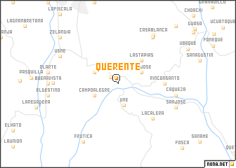 map of Querente