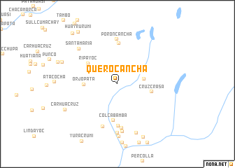 map of Querocancha