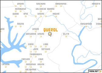 map of Quérol
