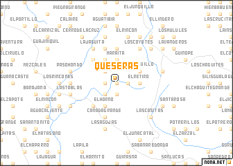 map of Queseras