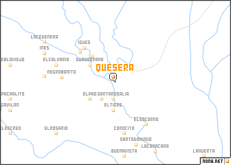 map of Quesera