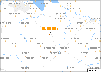map of Quessoy