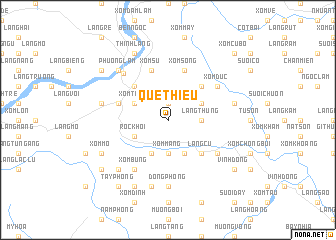 map of Quê Thiều