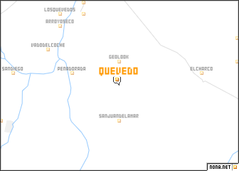 map of Quevedo