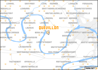 map of Quevillon