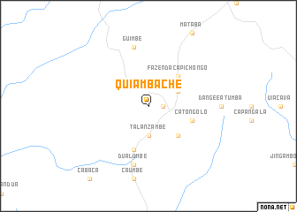 map of Quiambache