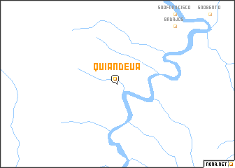 map of Quiandeua