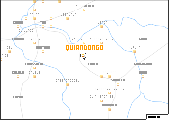 map of Quiandongo