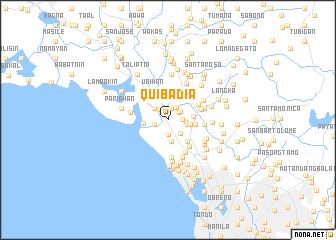 map of Quibadia
