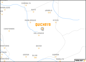 map of Quichayá