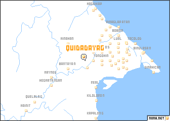 map of Quidadayag