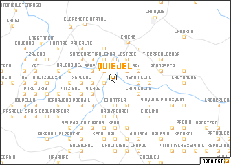 map of Quiejel