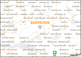map of Quierschied
