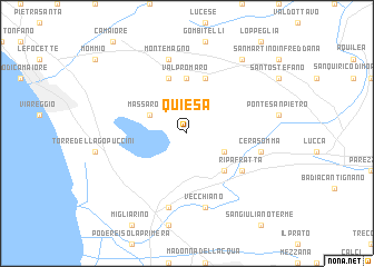 map of Quiesa