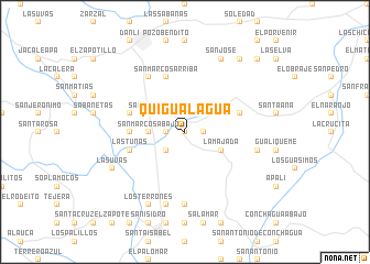 map of Quigualagua