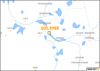 map of Quilamba