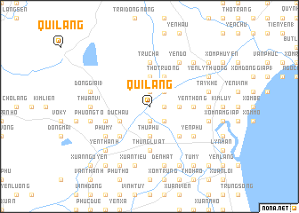 map of Qui Lăng