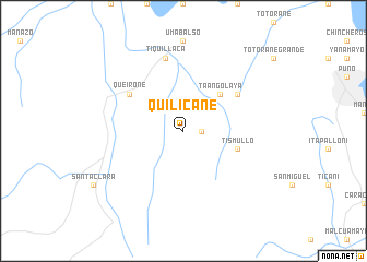 map of Quilicane